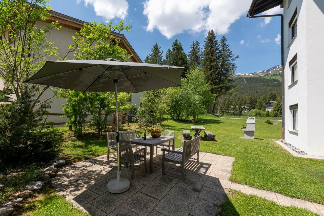 Tgesa La Roiva, Ferienwohnungen mit Hallenbad und Sauna Lenzerheide/Lai Exterior foto